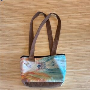 Terra Colorful Tie-Dye Shoulder Bag